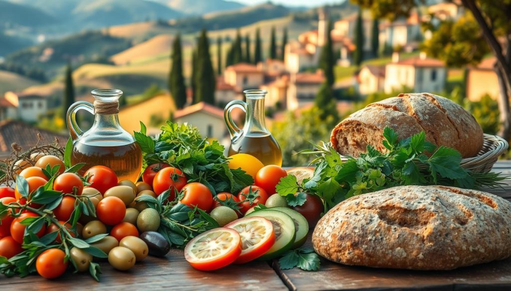 Mediterranean diet components