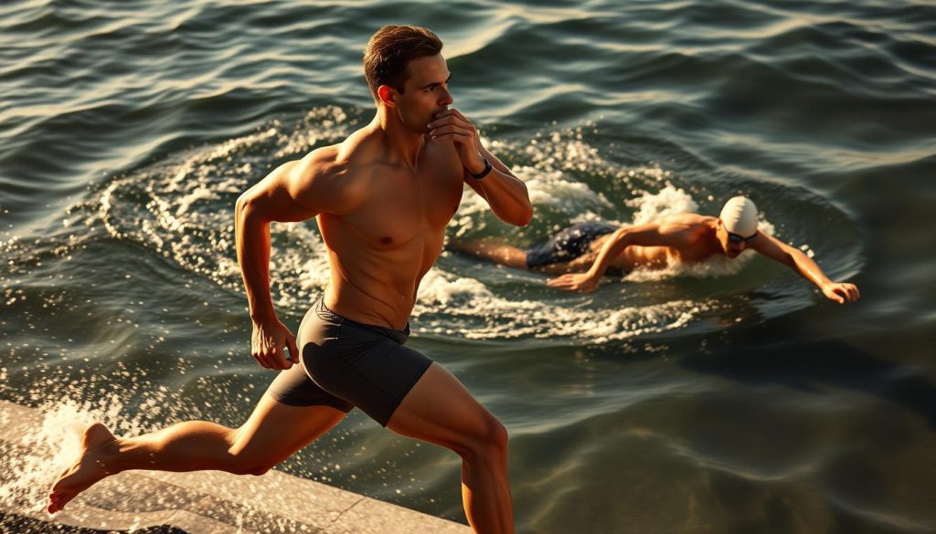 muscle development through running and swimming 4