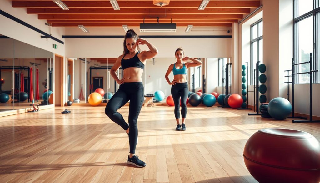 standing ab workout routine