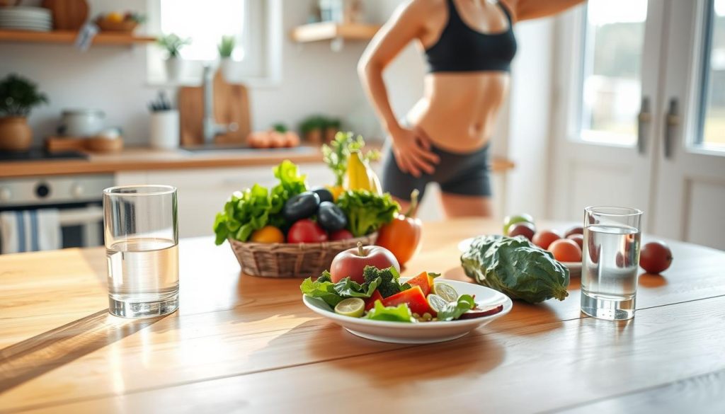 standing ab workout routine nutrition