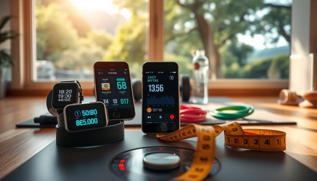 tracking fitness progress
