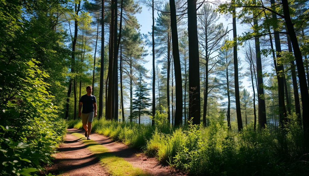 walking for stress reduction
